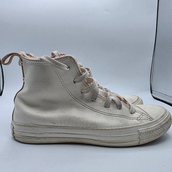 Converse Chuck Taylor All Star Womens Size 6 White Shoes Perfect Is Not Perfect - Picture 12 of 13